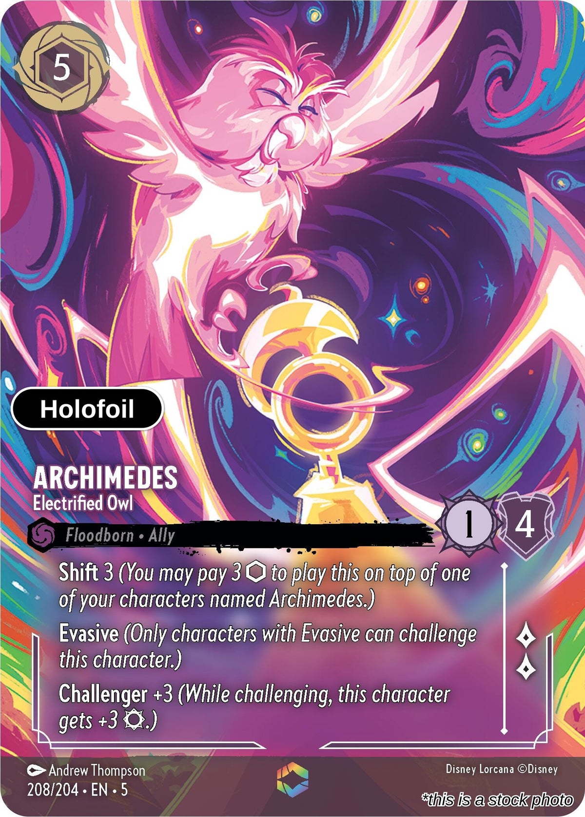 Archimedes - Electrified Owl (Enchanted)