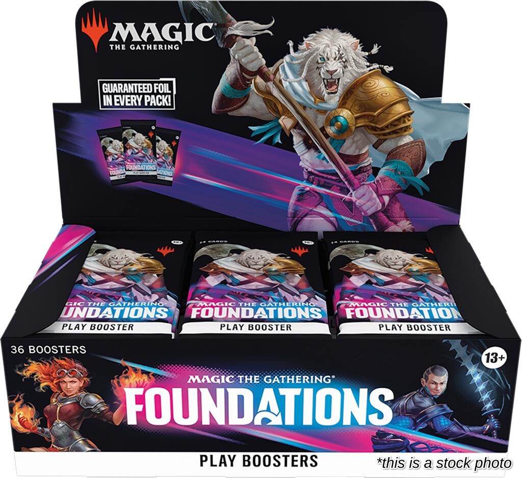 Magic: The Gathering Foundations - Play Booster Display