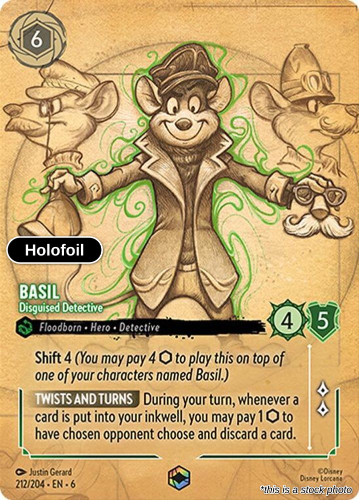Basil - Disguised Detective (Enchanted)