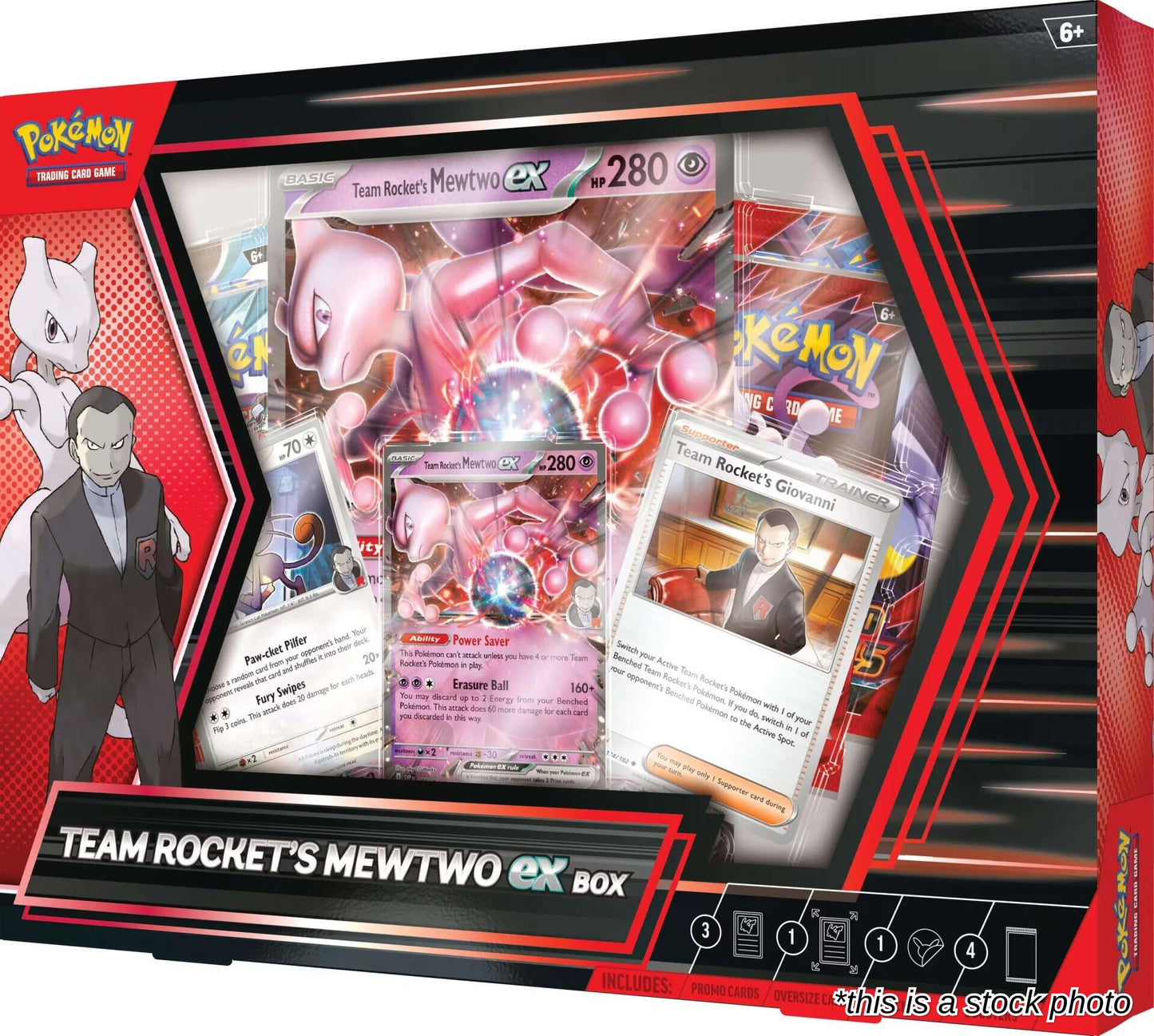Team Rocket's Mewtwo ex Box