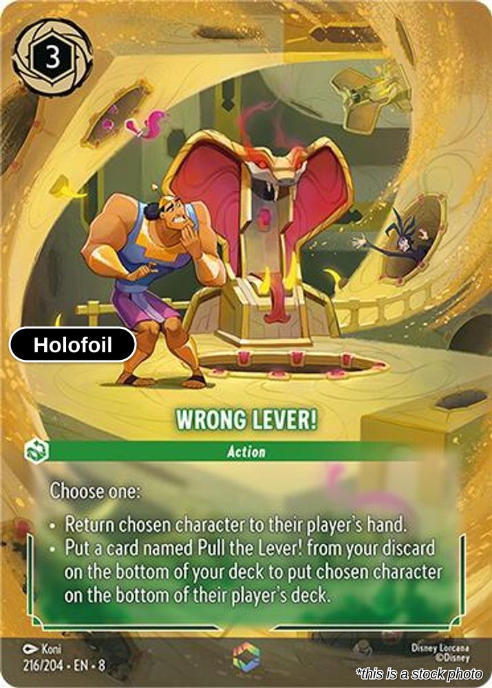 Wrong Lever! (Enchanted)