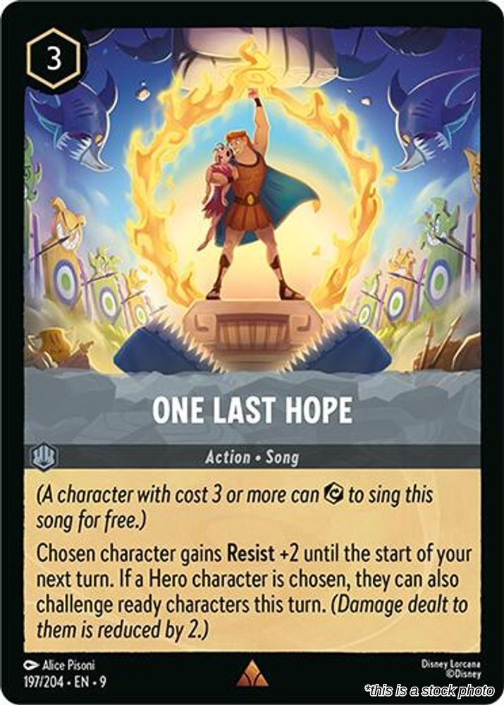 One Last Hope