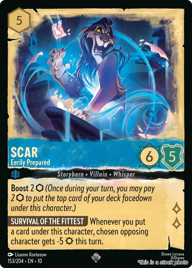 Scar - Eerily Prepared