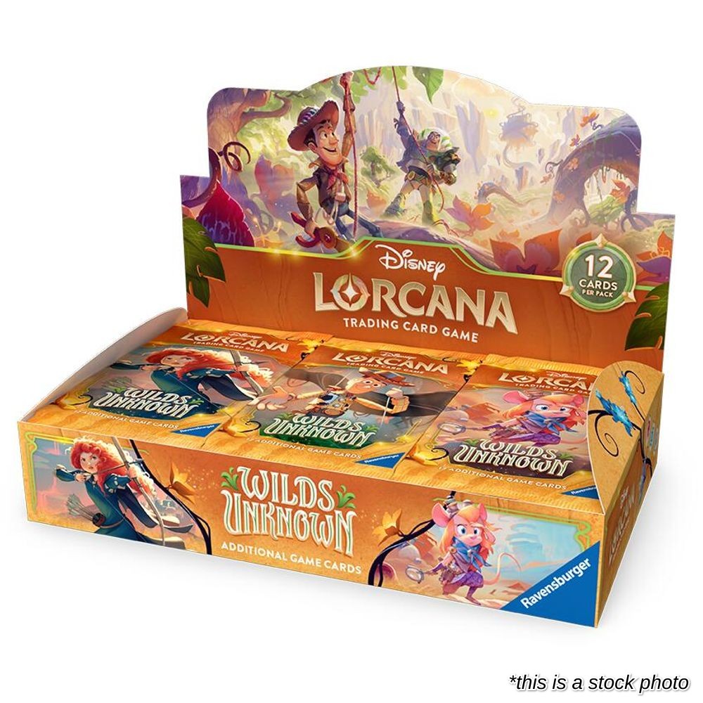 Disney Lorcana: Wilds Unknown Booster Box