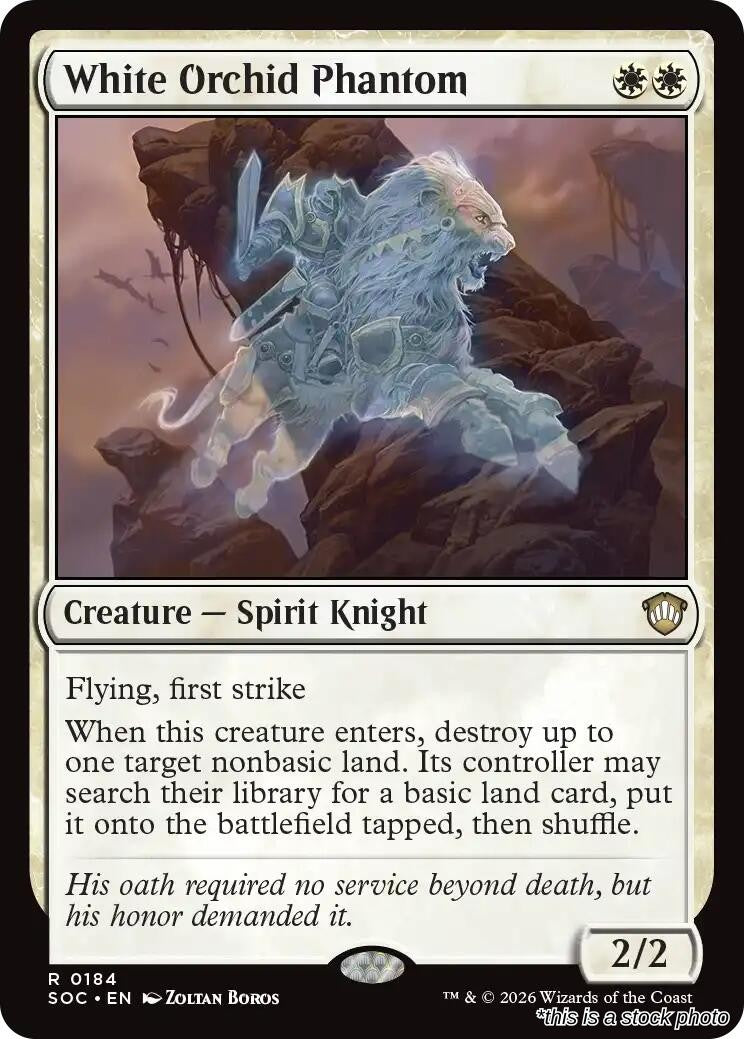 White Orchid Phantom