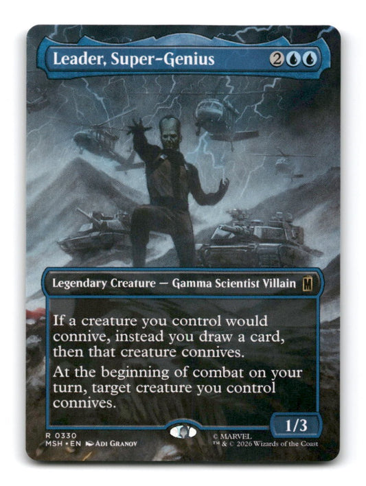 Leader, Super-Genius (Borderless)