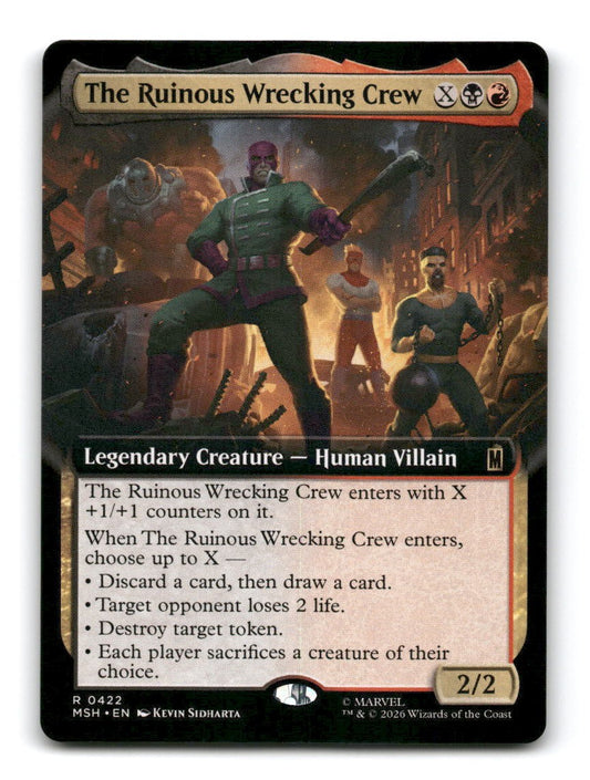 The Ruinous Wrecking Crew (Extended Art)