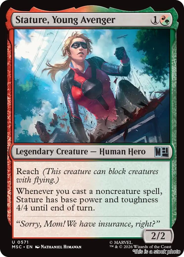 Stature, Young Avenger