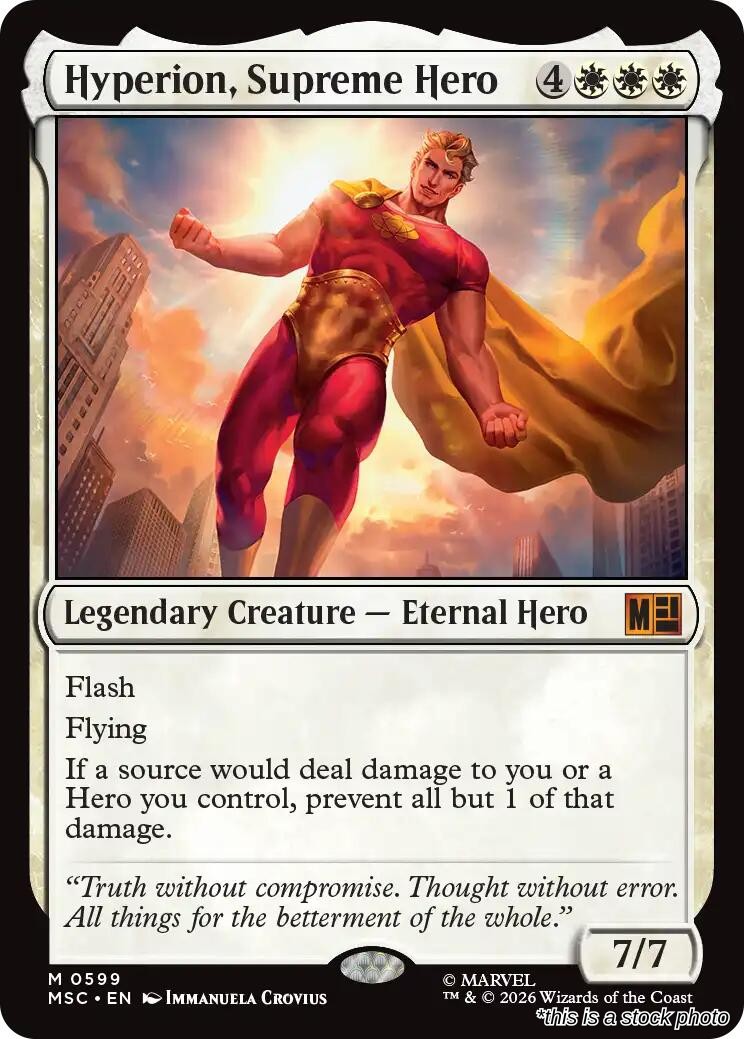 Hyperion, Supreme Hero