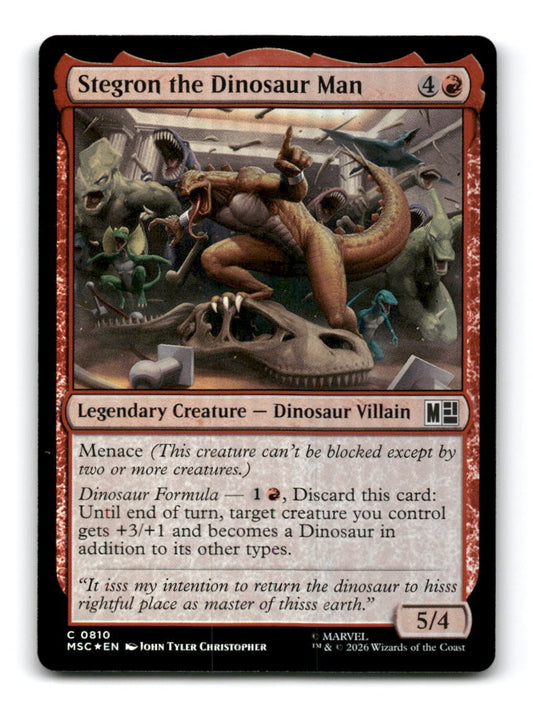 Stegron the Dinosaur Man
