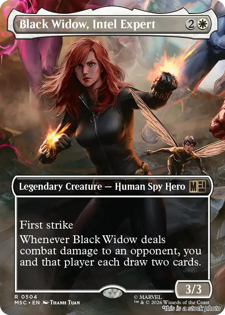 Black Widow, Intel Expert (Borderless)