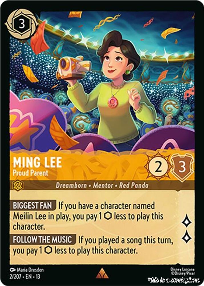 Ming Lee - Proud Parent