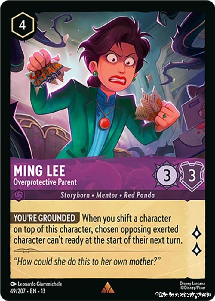 Ming Lee - Overprotective Parent