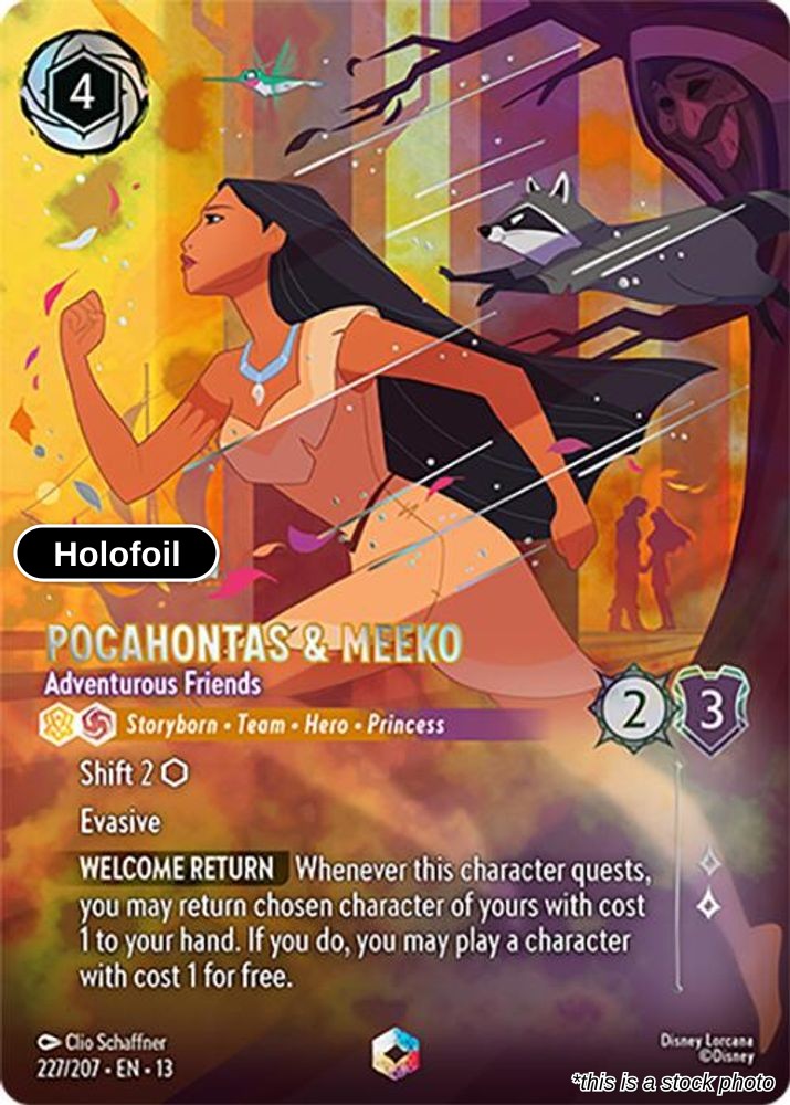 Pocahontas & Meeko - Adventurous Friends (Enchanted)