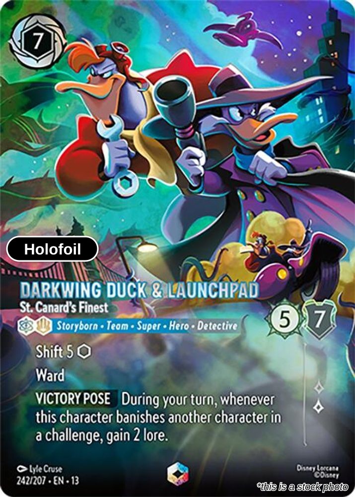 Darkwing Duck & Launchpad - St. Canard's Finest (Enchanted)