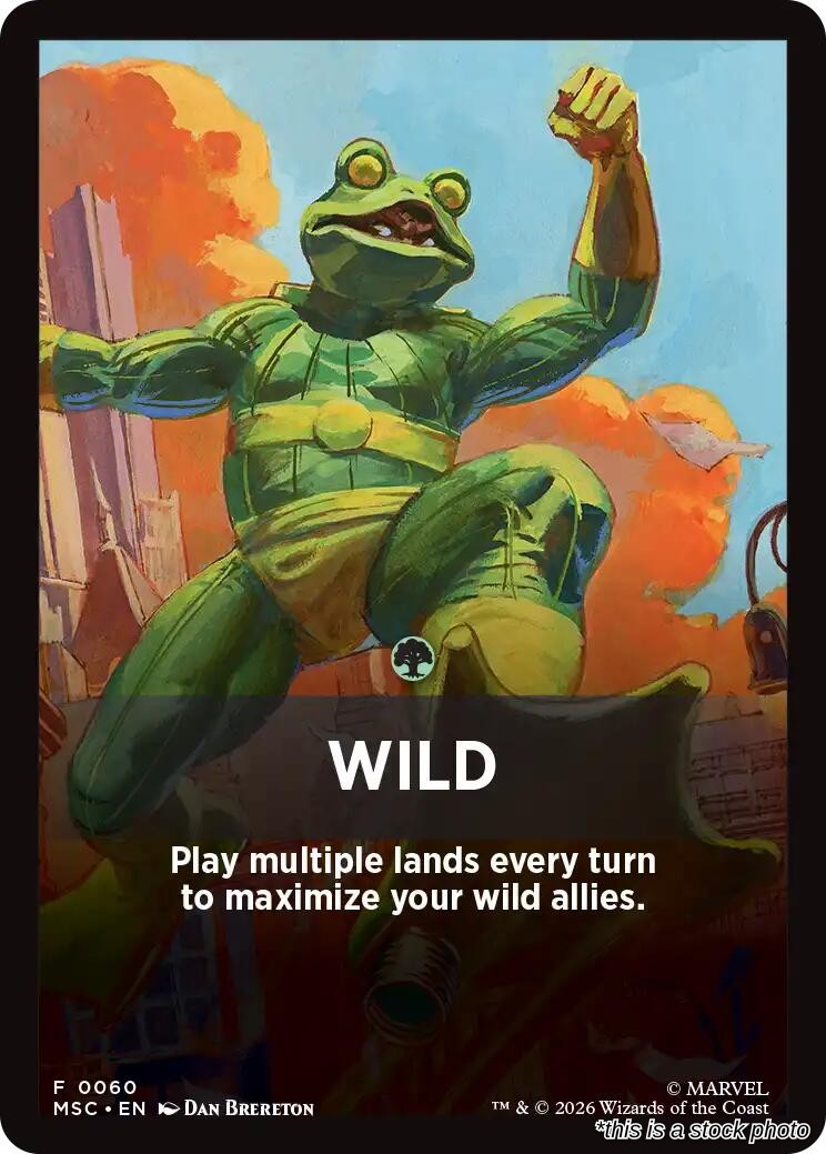 Wild Theme Card
