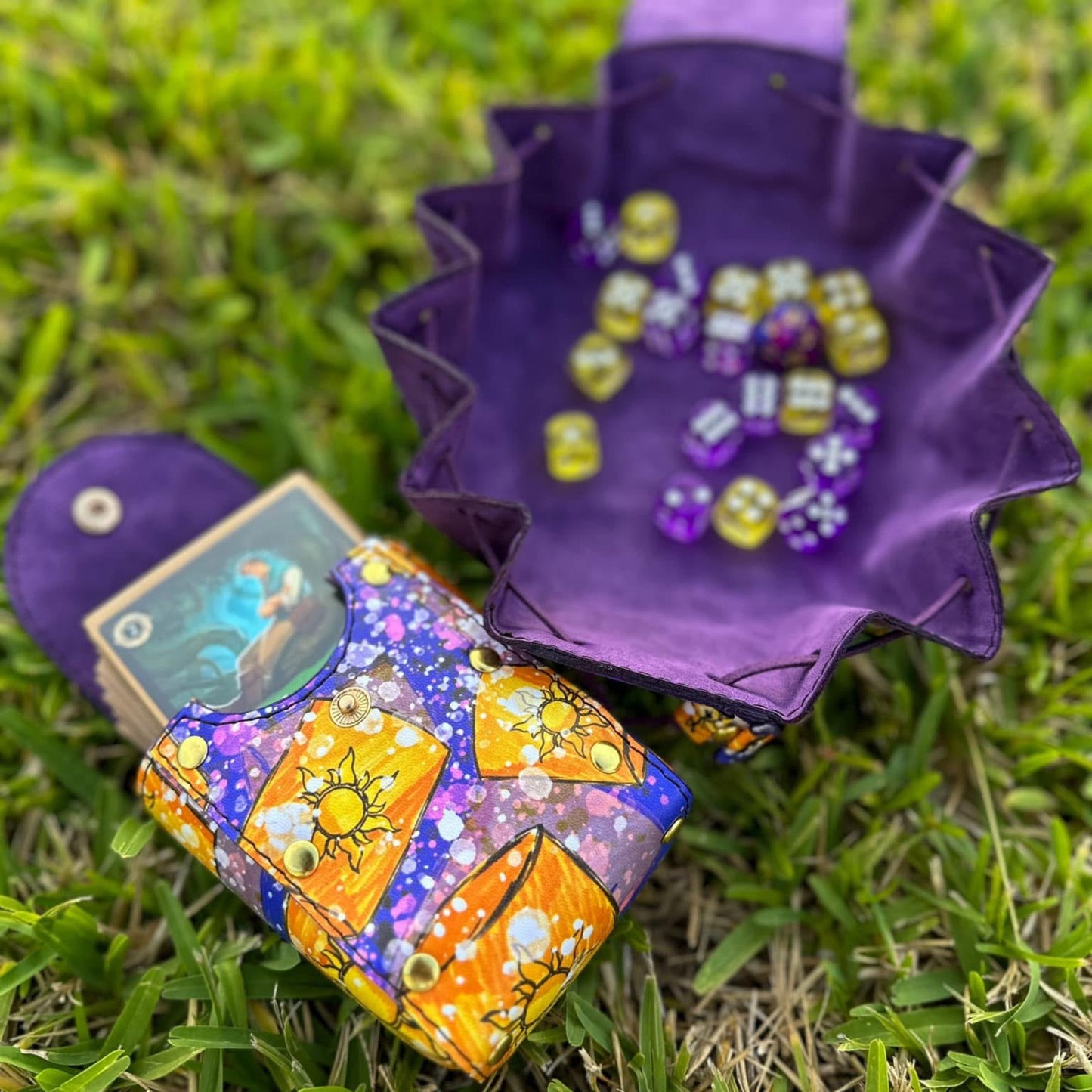 Deck Pouch & Dice Bag by Gryffin and Rey Design Company