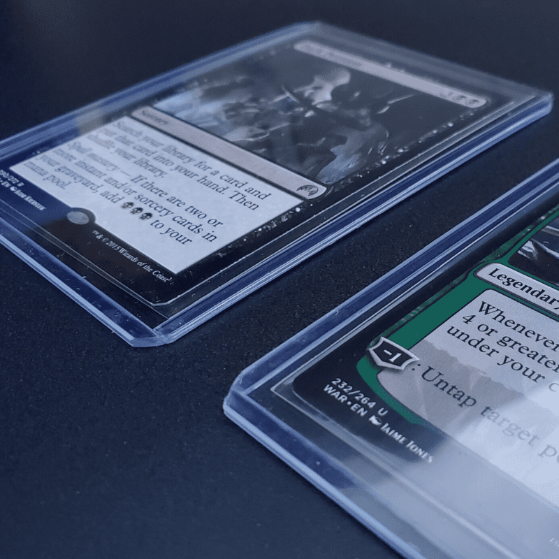 3x4 Top loaders 25 count