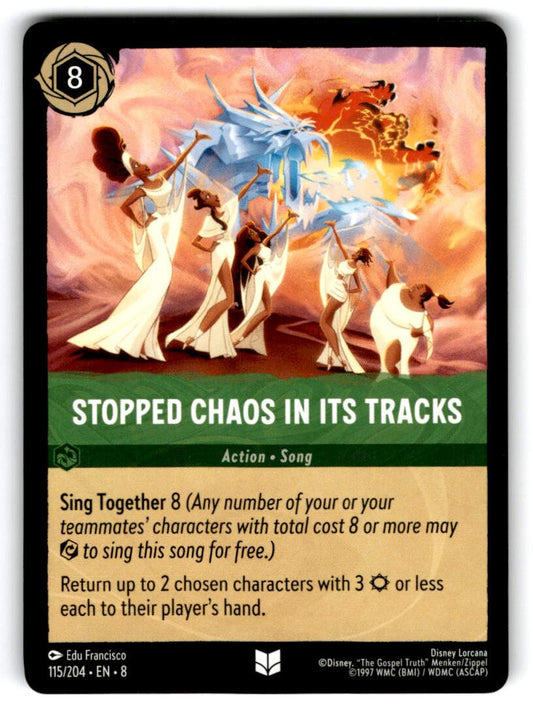 Stopped Chaos in Its tracks Uncommon Reign of Jafar 115/204 NM 