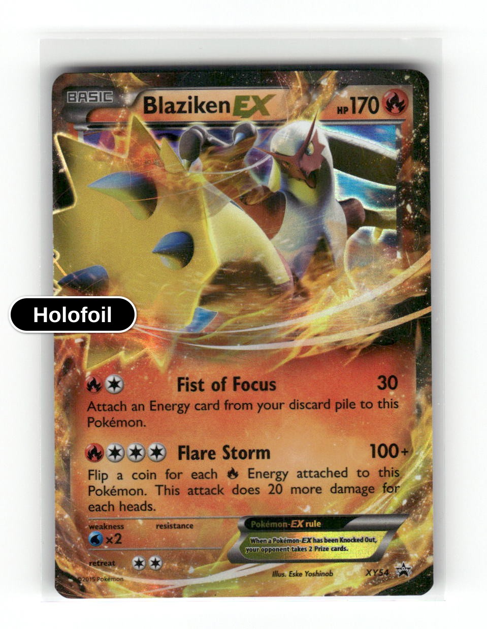 Blaziken EX - XY54