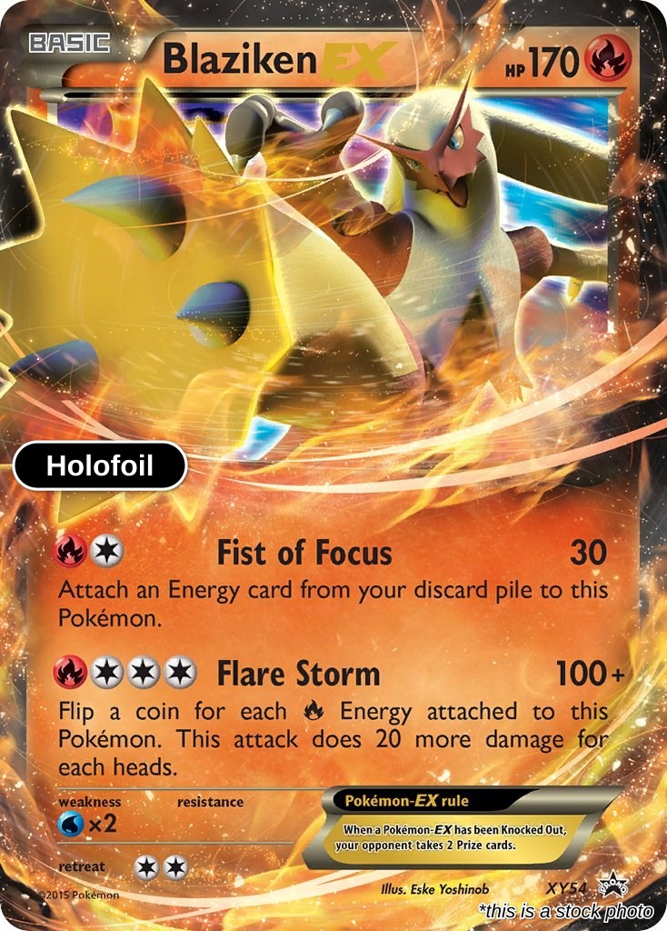 Blaziken EX - XY54