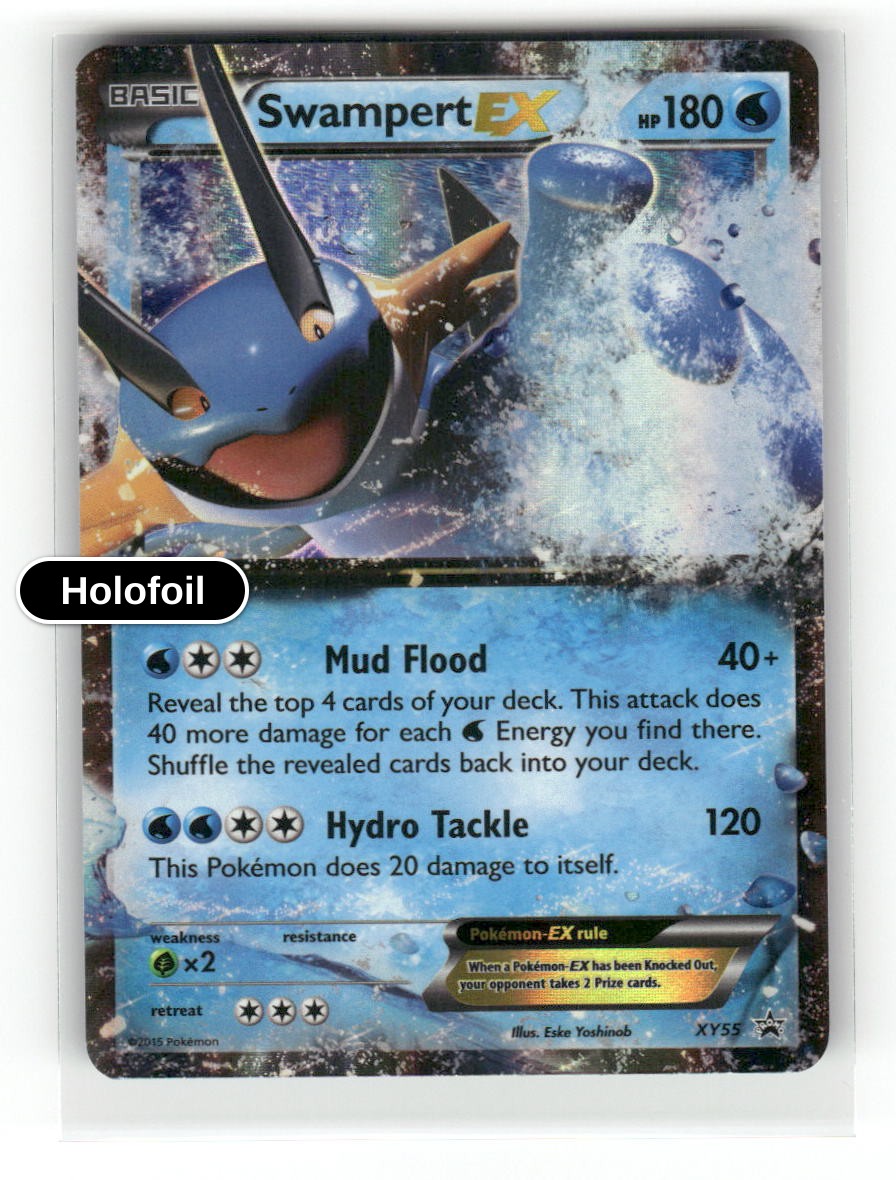 Swampert EX - XY55