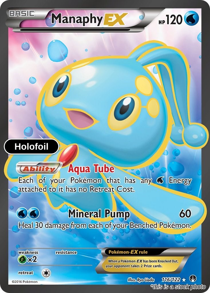 Manaphy EX (Full Art)
