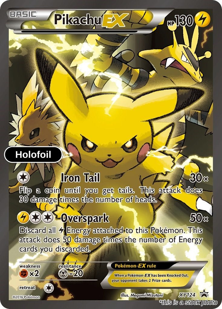 Pikachu EX - XY124