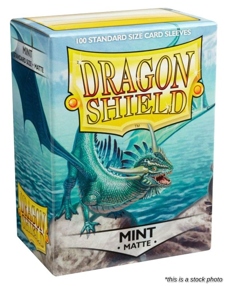 Dragon Shield Matte Sleeves - Mint (100-Pack)