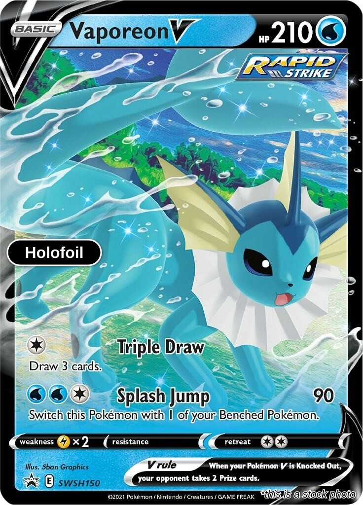 Vaporeon V - SWSH150
