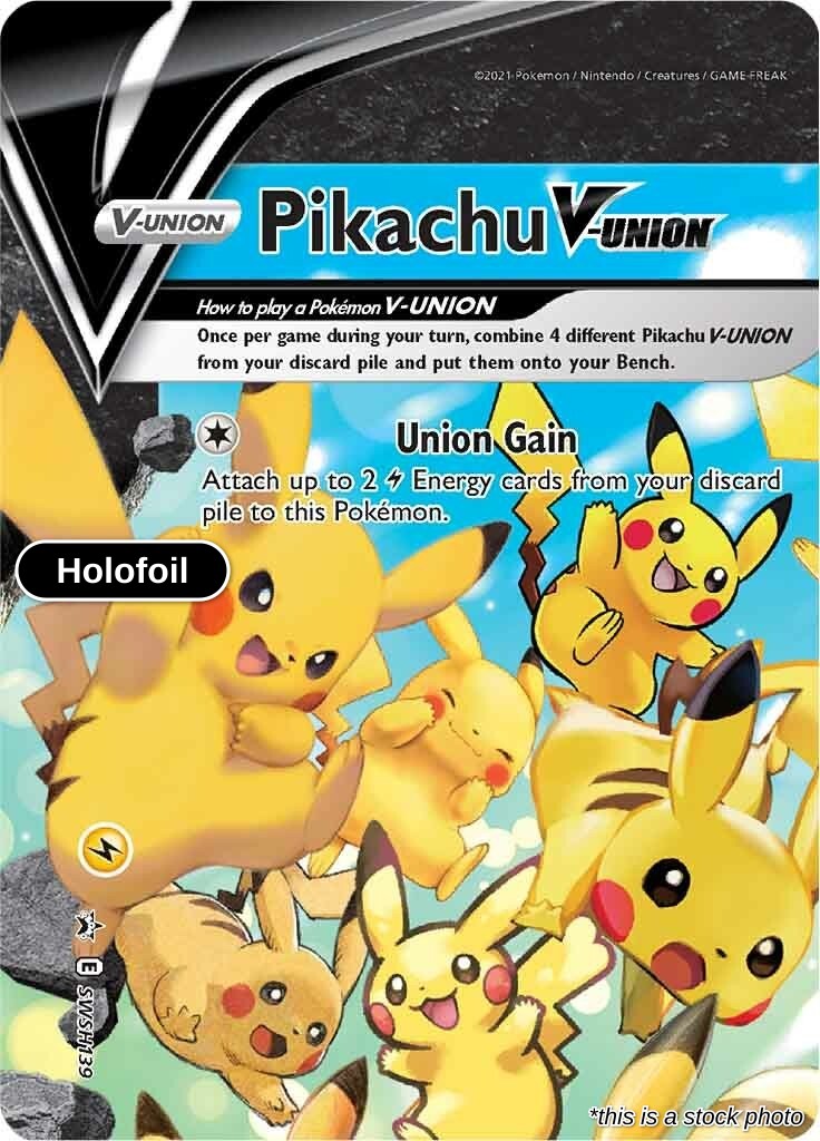Pikachu V-Union - SWSH139