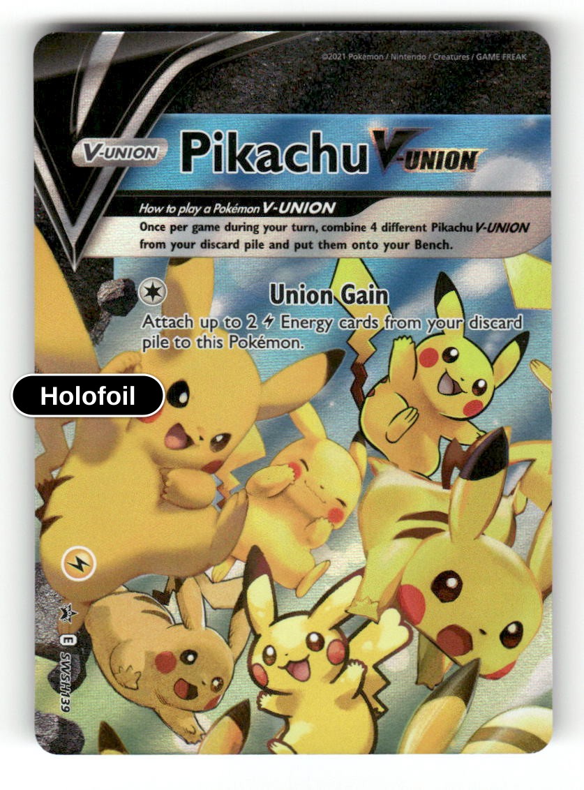 Pikachu V-Union - SWSH139