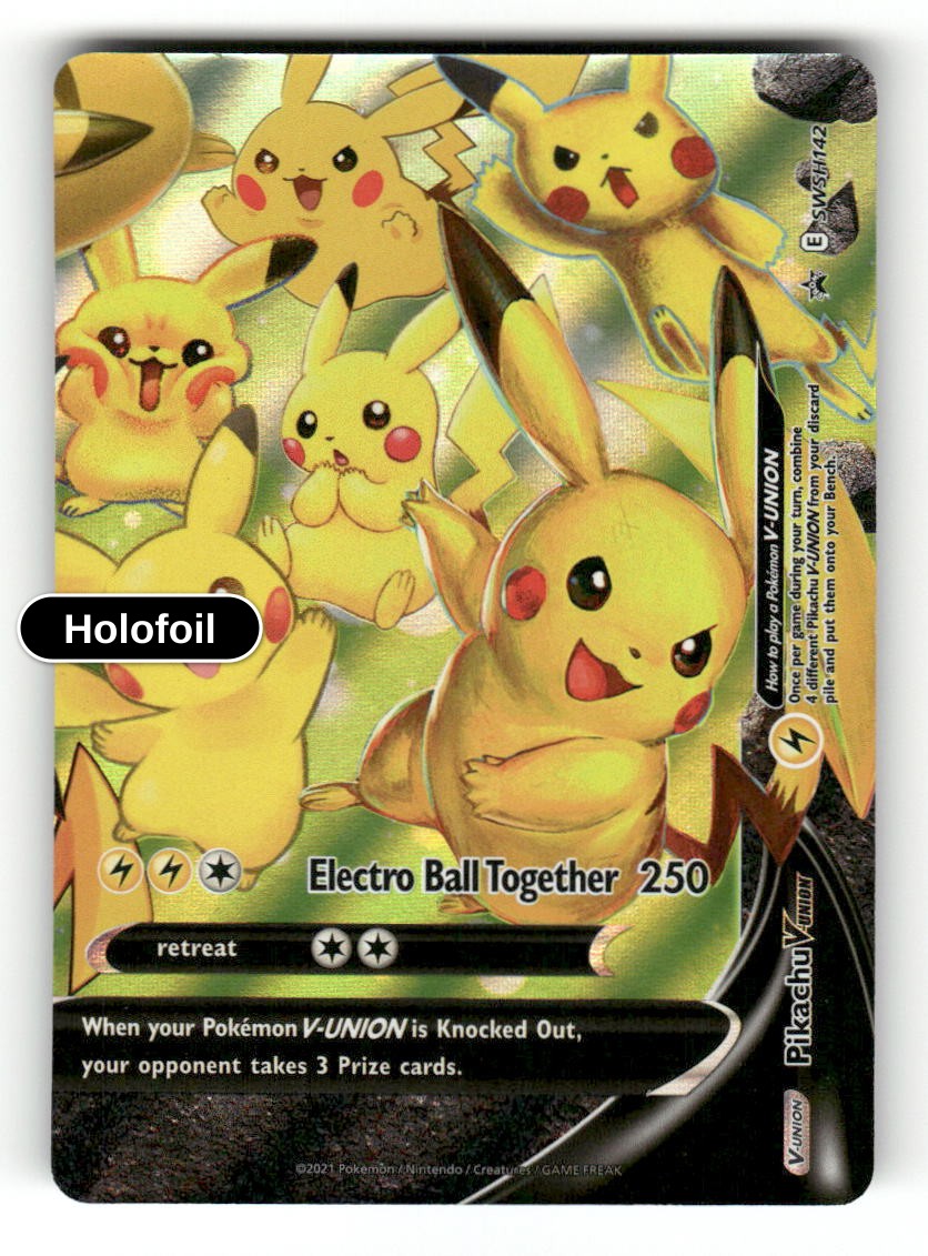Pikachu V-Union - SWSH142