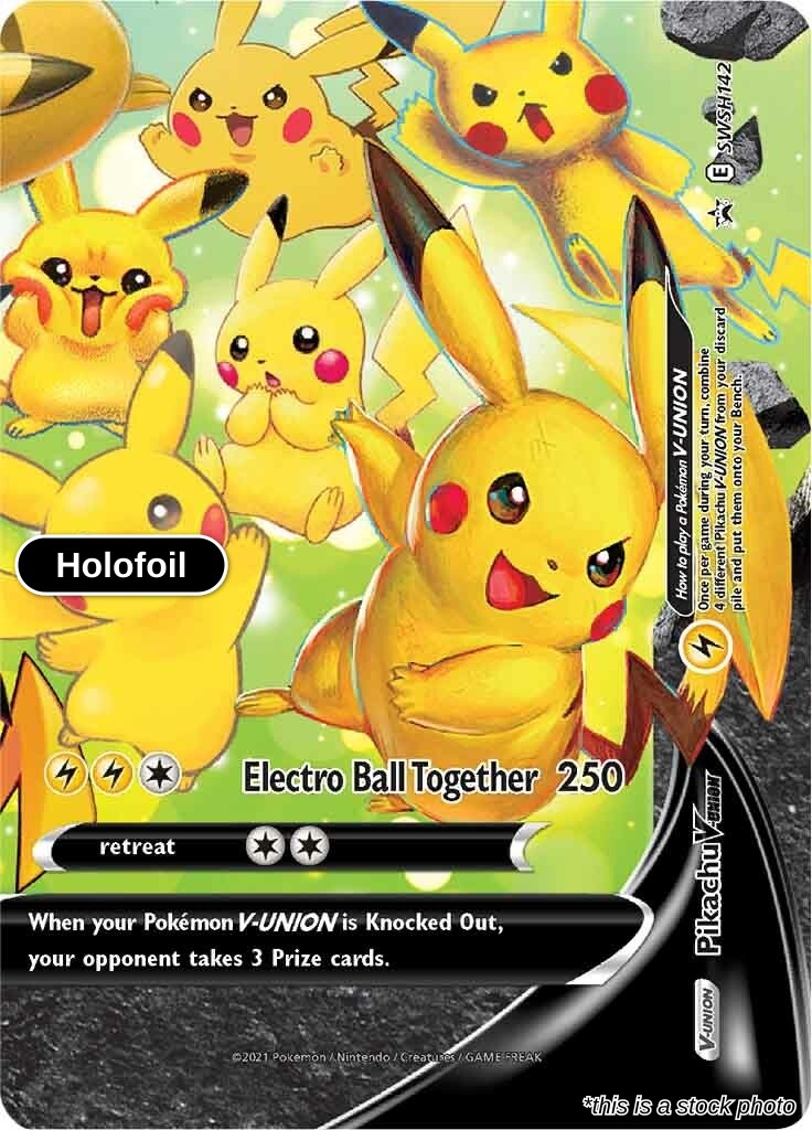 Pikachu V-Union - SWSH142