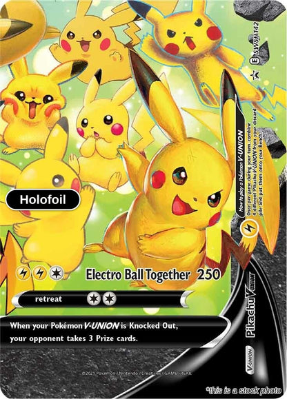 Pikachu V-Union - SWSH142