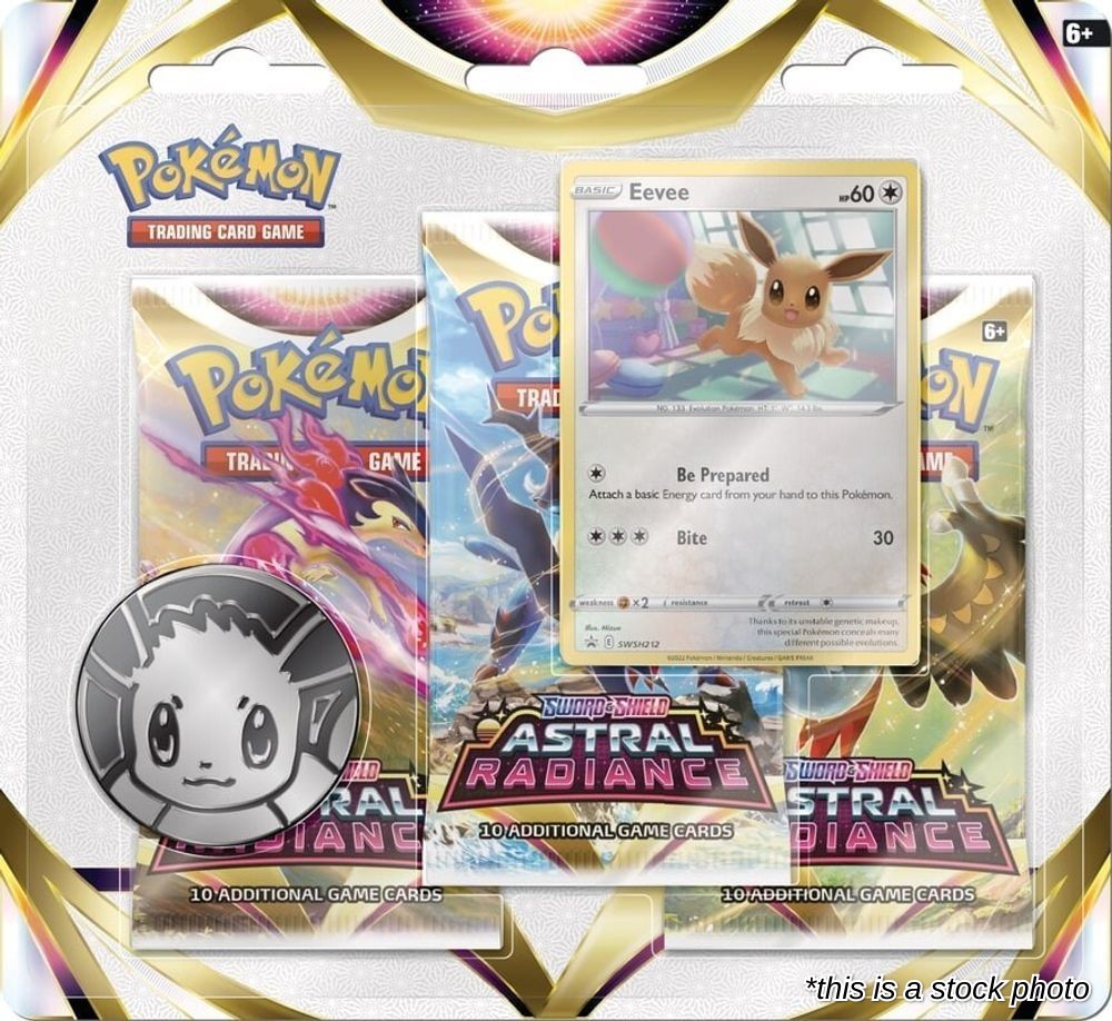 Astral Radiance 3 Pack Blister [Eevee]