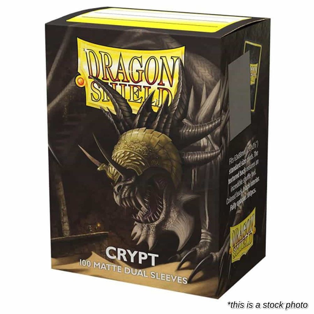 Dragon Shield Dual Matte Standard Sleeves - Crypt (100-Pack)