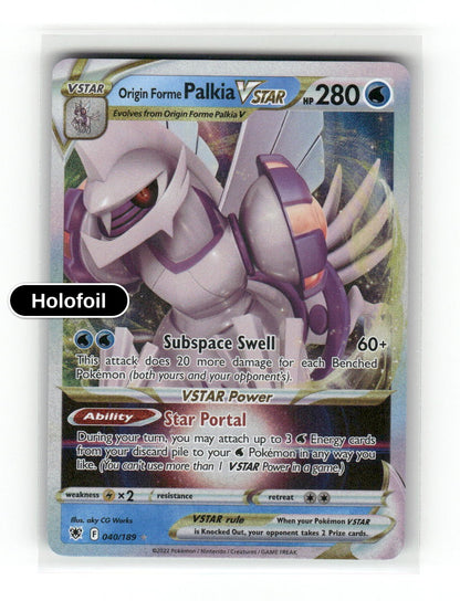 Origin Forme Palkia VSTAR