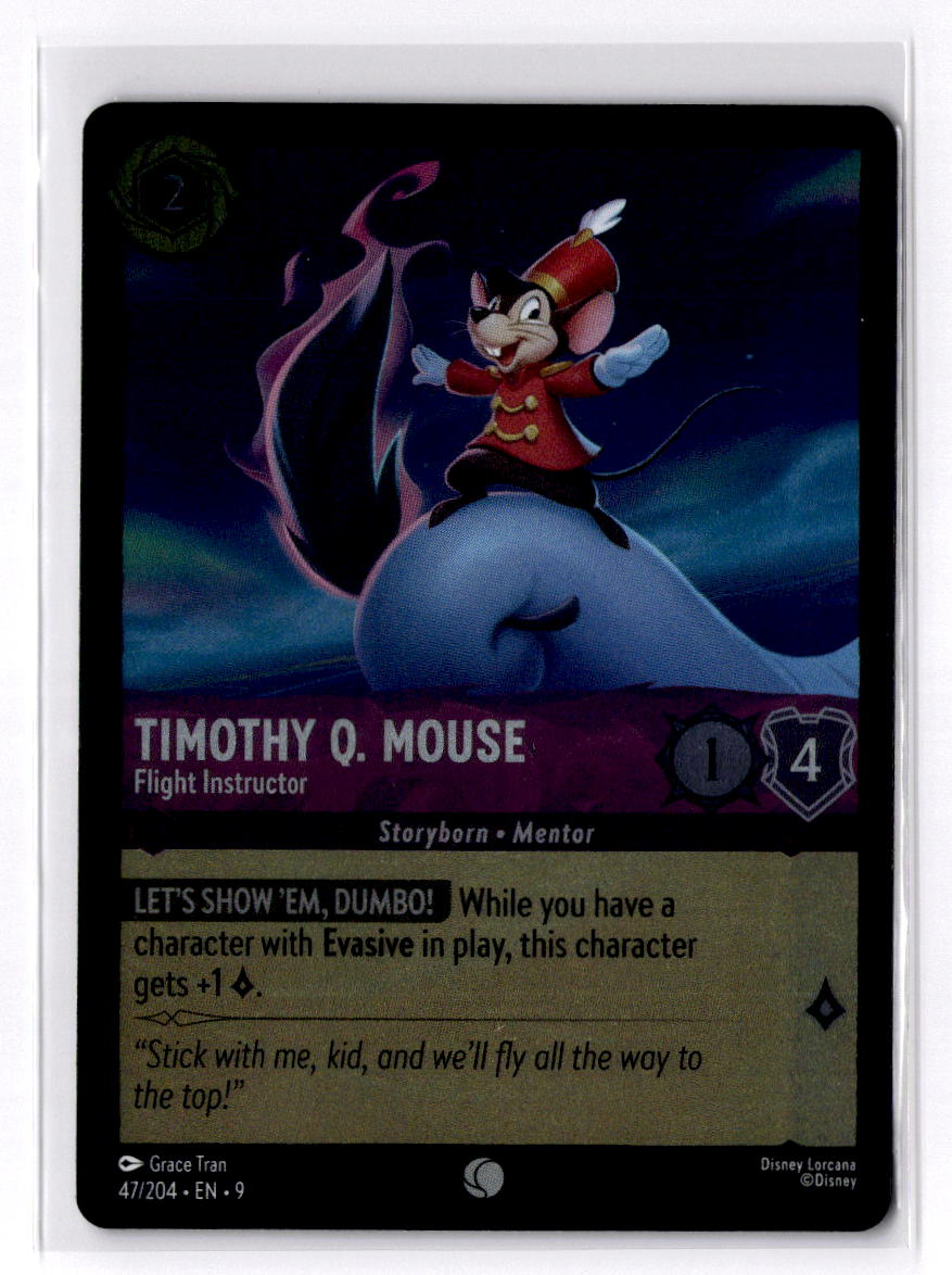 Timothy Q. Mouse - Flight Instructor Common Fabled Foil 47/204 NM