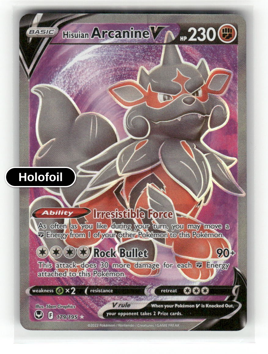 Hisuian Arcanine V (Full Art)