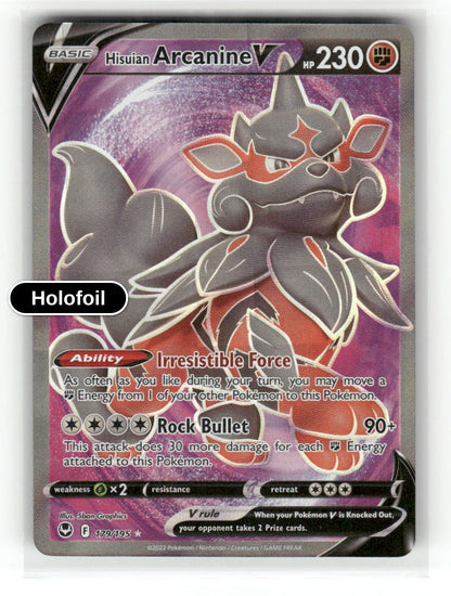 Hisuian Arcanine V (Full Art)