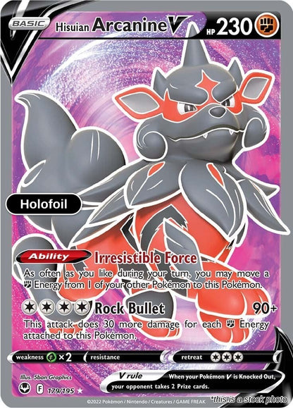 Hisuian Arcanine V (Full Art)