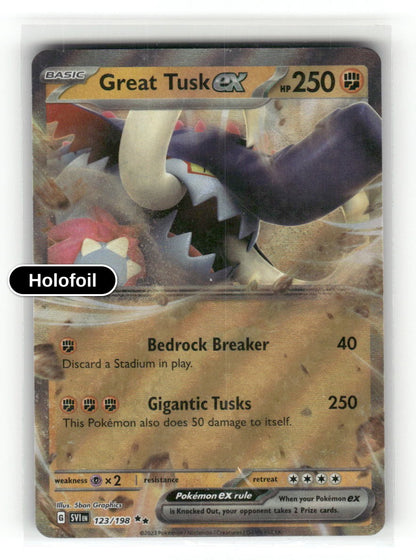 Great Tusk ex - 123/198