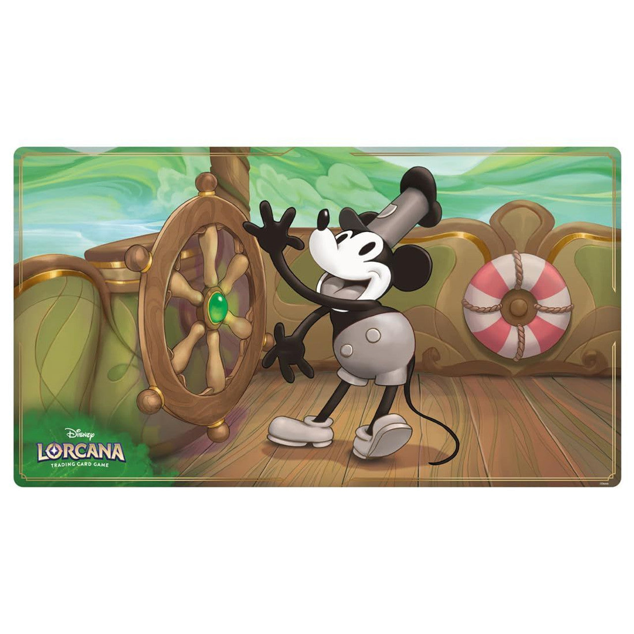 Disney Lorcana TCG Playmat – Steamboat Willie (Chinese)