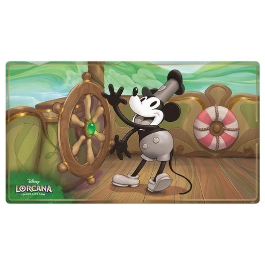 Disney Lorcana TCG Playmat – Steamboat Willie (Chinese)