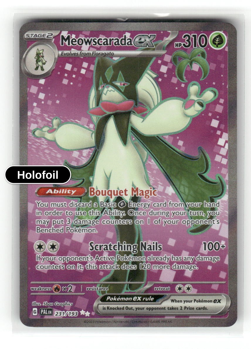 Meowscarada ex - 231/193