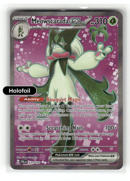 Meowscarada ex - 231/193