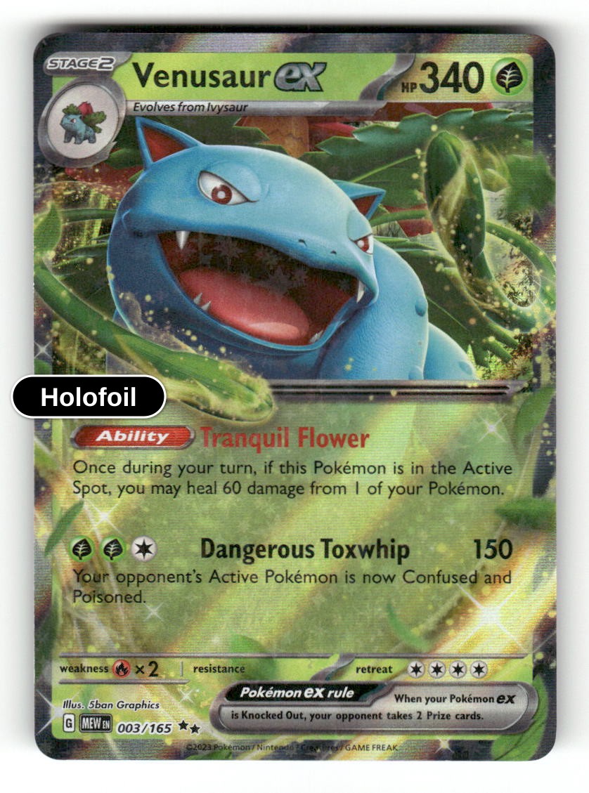 Venusaur ex - 003/165