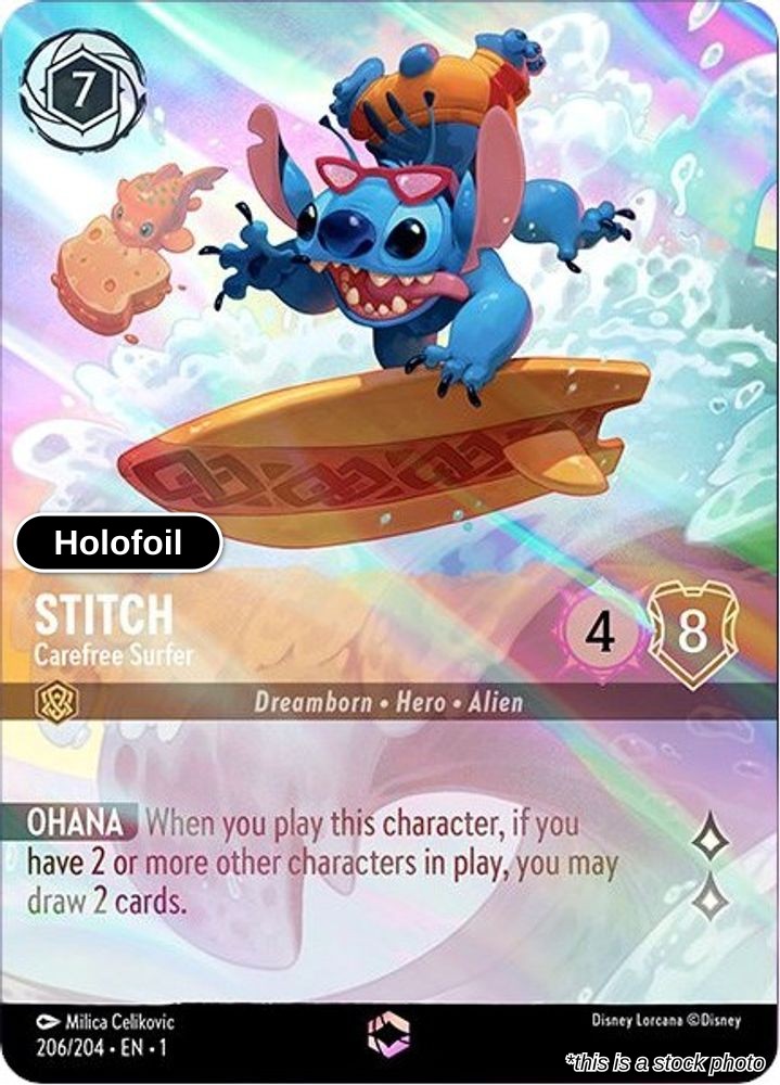 Stitch - Carefree Surfer (Enchanted)