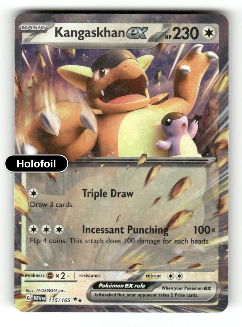 Kangaskhan ex - 115/165
